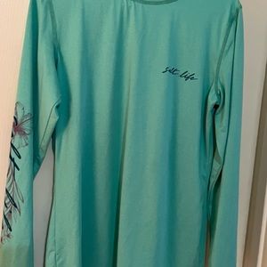 Long sleeve salt life ladies top